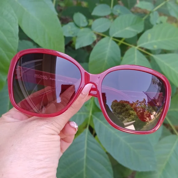 MICHAEL Michael Kors women's sunglasses color red size os - Picture 6 of 16